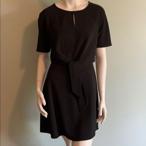 Exceptional overall black dress